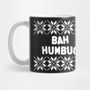 Bah Humbug Christmas Style Mug